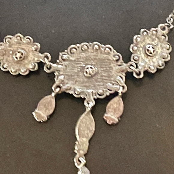 Boho Turquoise Necklace - Picture 7 of 14